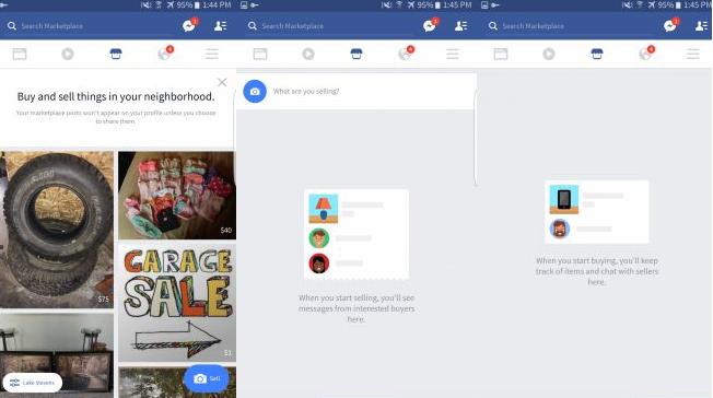 Facebook app Android