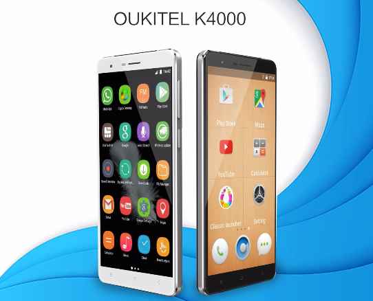 Smartphone cinesi: Oukitel K4000 nuova versione in formato XXL