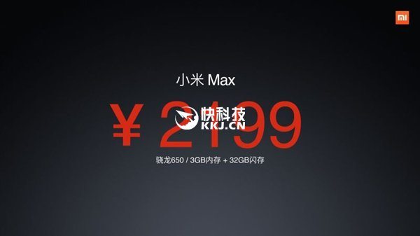 Xiaomi Mi Max prezzo