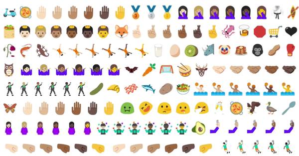 Android N ama le emoij: ne arriveranno 72 tutte nuove grazie al supporto Unicode 9