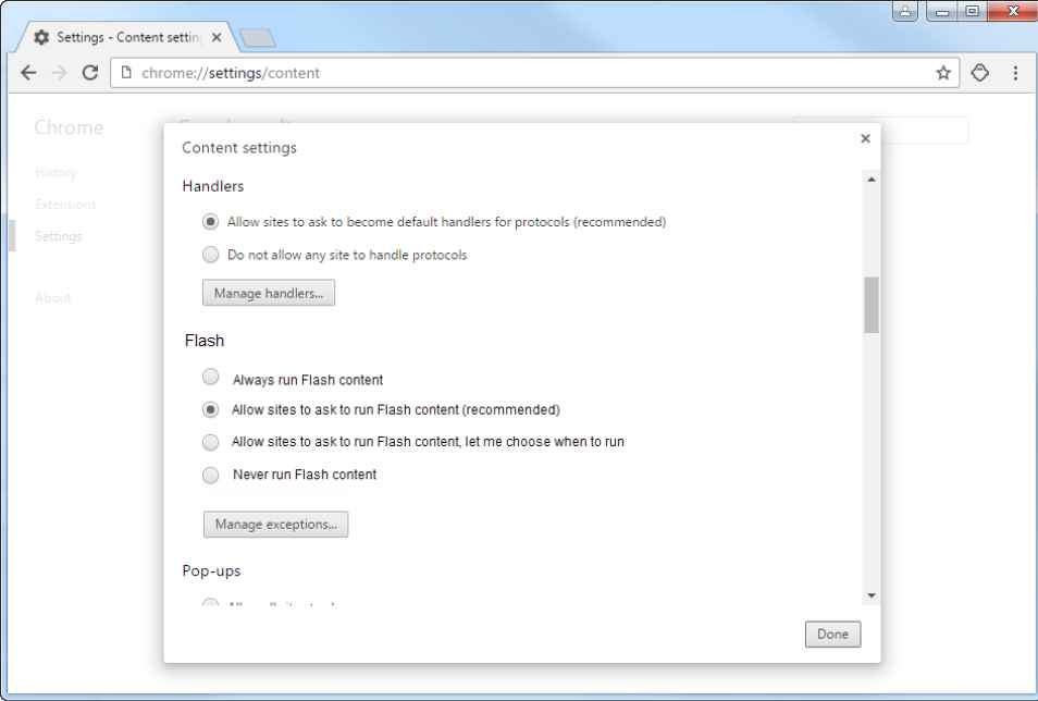 chrome-flash-settings