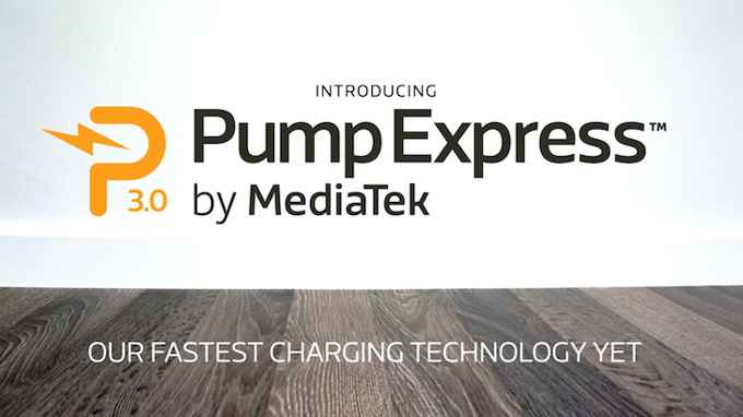 MediaTek svela Pump Express 3.0, nuova tipologia di ricarica rapida