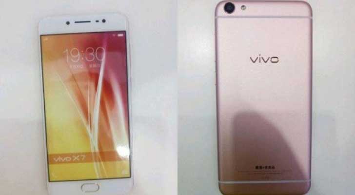 Vivo X7 con Snapdragon 652 e 16 Mpx frontali appare in foto