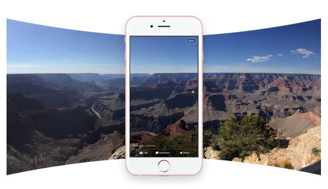 Facebook finalmente supporta le foto a 360 gradi