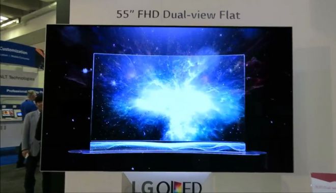 LG, un nuovo video mostra il nuovo OLED TV 55″ Dual-Screen
