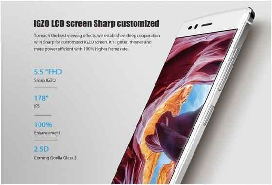 Vernee Apollo Lite - display