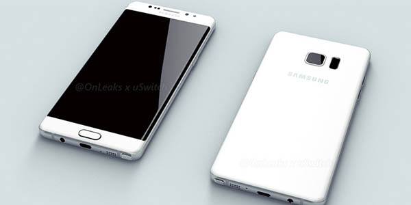 Samsung Galaxy Note 7: ecco le prime immagini render