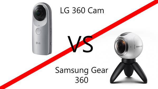 Samsung Gear 360 vs LG 360 Cam in un confronto video testa a testa