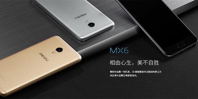 Meizu MX6 smartphone Android potente