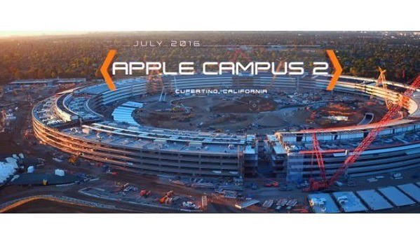 Apple Campus 2: il nuovo quartier generale di Apple visto in 4K