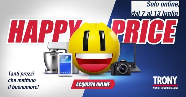 Trony tornano gli sconti online: settimana dedicata a notebook, smartphone e TV