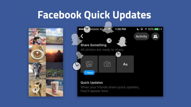 Facebook app Quick Update