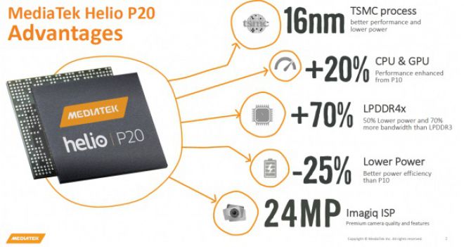 Helio P20 appare nei primi benchmark online