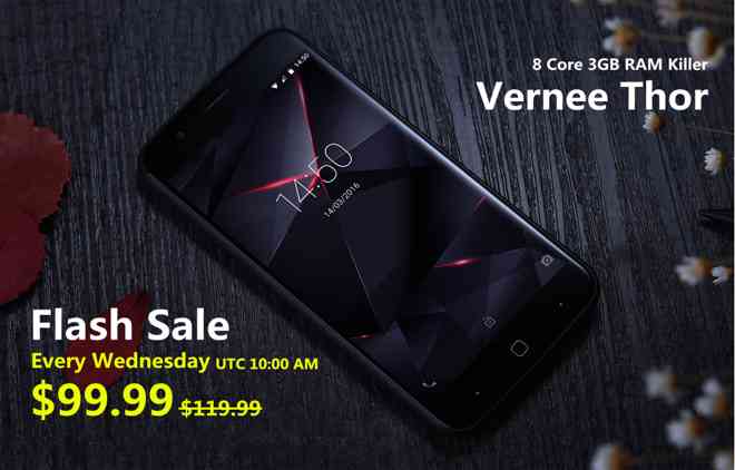 Vendita lampo: solo il mercoledì Vernee Thor a soli 99,99$