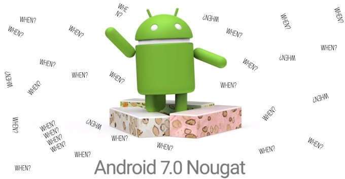 Quando Android Nougat