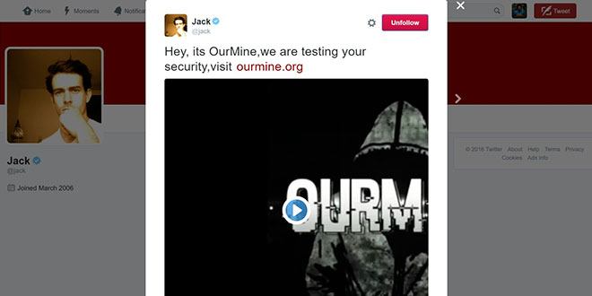 Jack Dorsey hacker