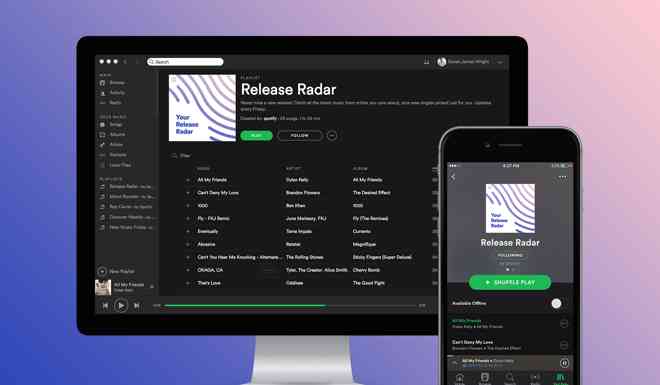 Release Radar: la playlist personalizzata da Spotify con le ultime uscite