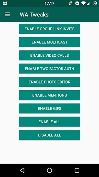 Whatsapp WA Tweaker