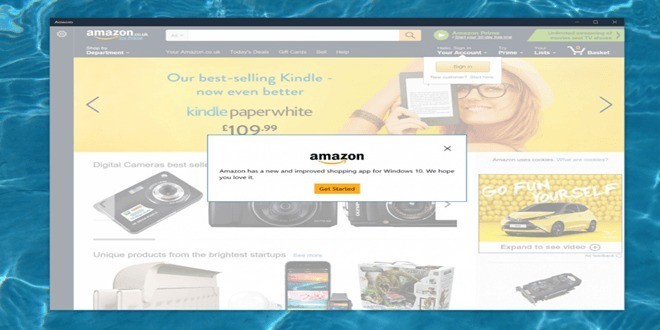 Windows 10 ha la nuova app Amazon direttamente nel Windows Store
