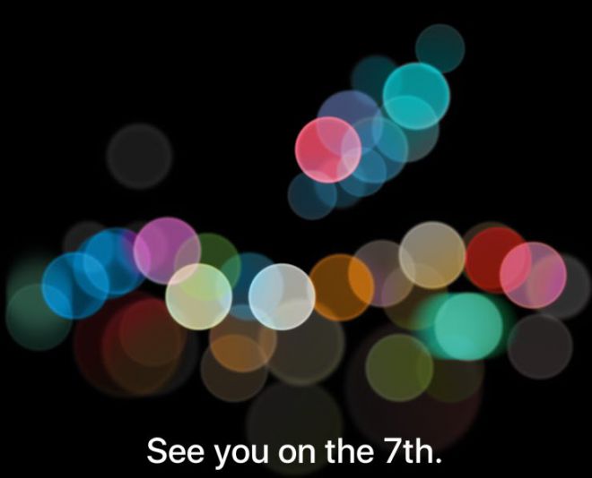 Apple presenterà gli iPhone 7 il prossimo 7 Settembre: è ufficiale