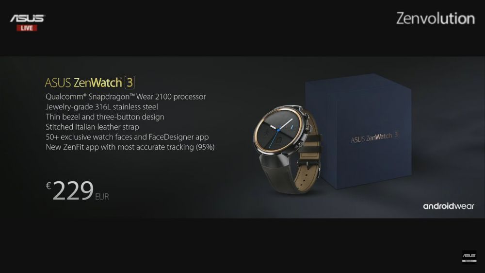 Asus Zenwatch 3