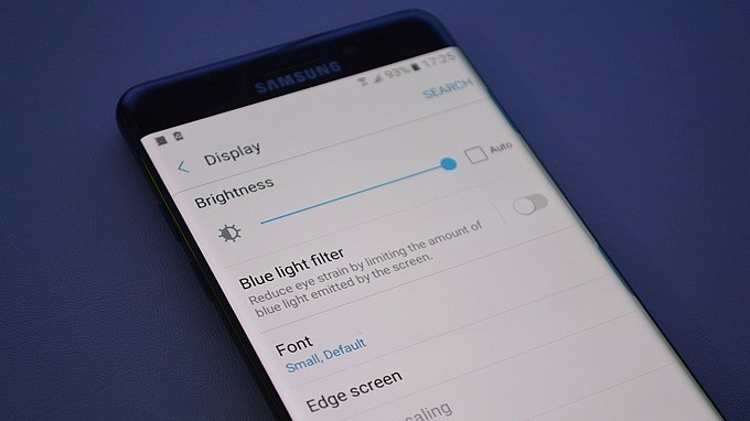 note 7 display mode