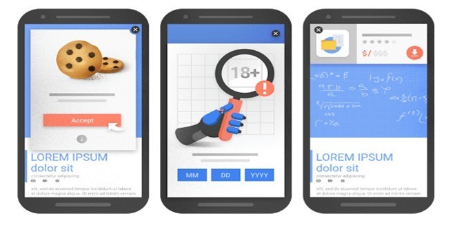 Google penalizza nei risultati di ricerca i siti con pubblicità invasiva