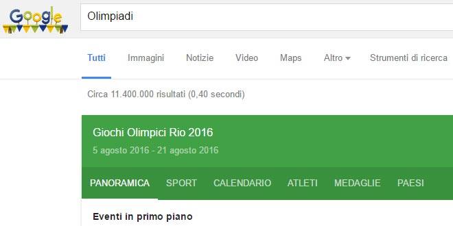Rio 2016, Doodle gioco di Google per il primo giorno delle Olimpiadi