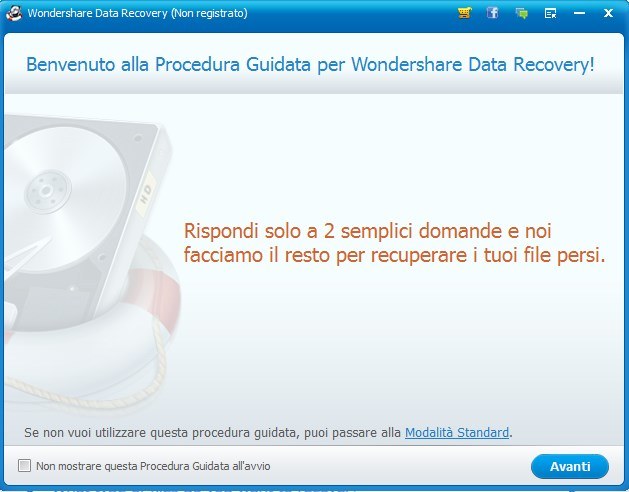 Wondershare data Recovery