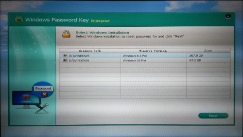 Windows Password Key Enterprise