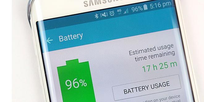 Samsung Galaxy Note 7 icona batteria