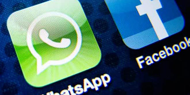 condivisione dati WhatsApp Facebook