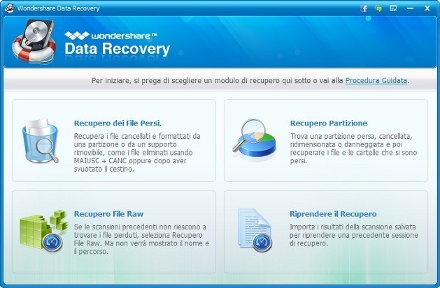 Wondershare data Recovery