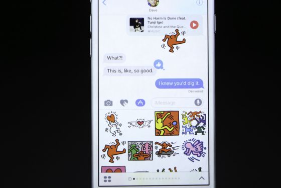 ios 10 imessage sticker