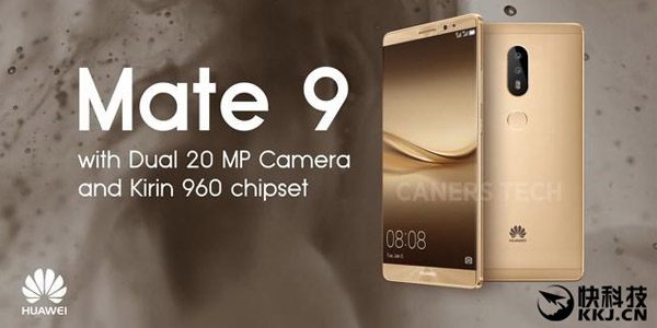 Huawei conferma il SoC Kirin 960 a bordo di Mate 9