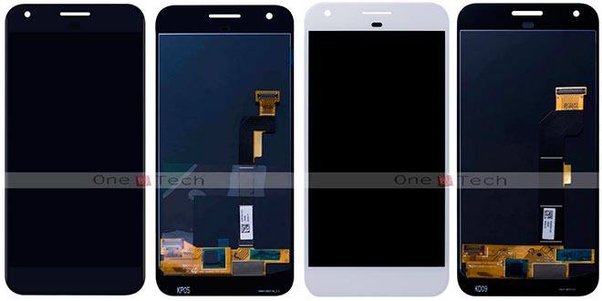 Google Pixel e Pixel XL, nuove immagini svelano il pannello frontale