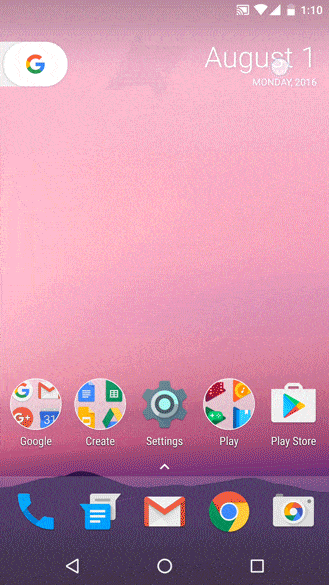 Pixel launcher