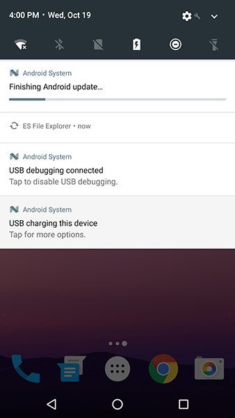 android n update app