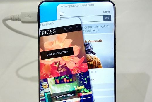 Sharp Corner R smartphone spettacolare senza cornici e bordi su tre lati