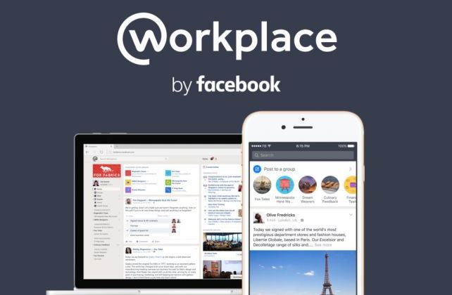 Facebook Workplace disponibile ed il lavoro diventa social