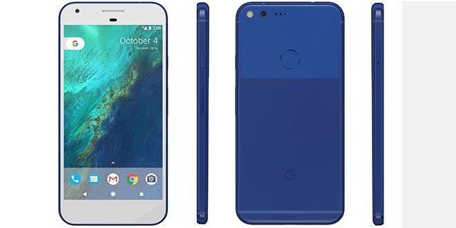 google-pixel-blu-bianco