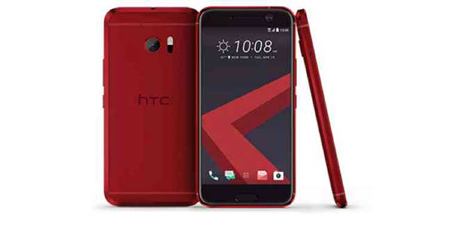 HTC 10 disponibile nella nuova esclusiva colorazione Camelia Red su HTC.com