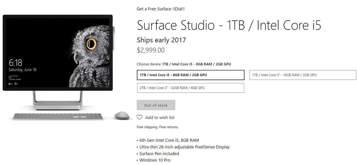 Surface Studio