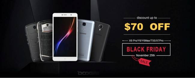Black Friday Doogee con offerte su X9 Pro e Y6