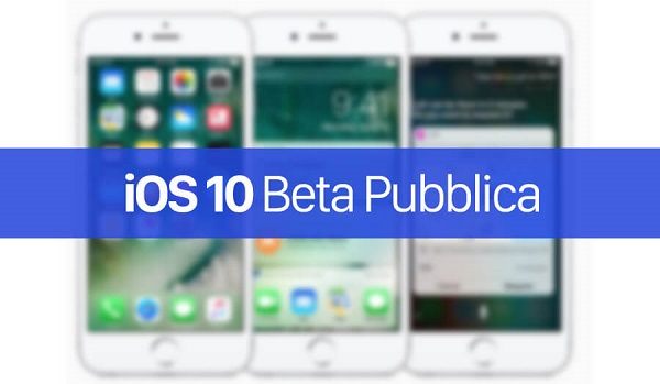 beta pubblica ios 10