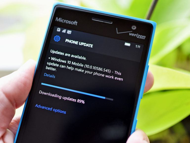 Windows 10 Mobile 14393.479 disponibile per gli Insider