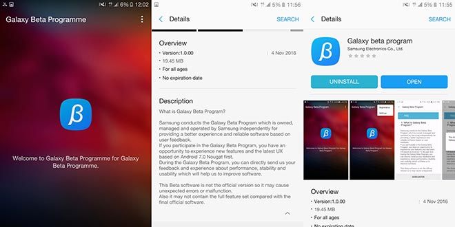 Samsung Galaxy S7: Android 7.0 Nougat in beta nel Regno Unito