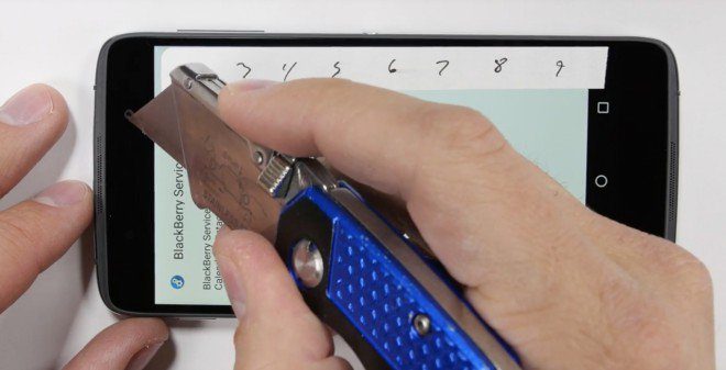 BlackBerry DTEK50 torture