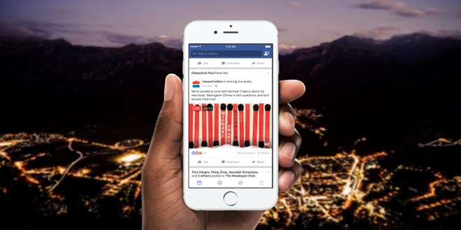 Facebook annuncia l’arrivo delle dirette audio