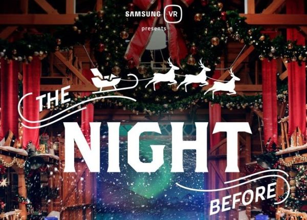 Samsung Gear VR per vivere la consegna dei doni insieme a Babbo Natale